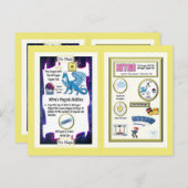 Periodic Table Dragon - Stikstof Kaart (Voorkant / Achterkant)