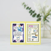 Periodic Table Dragon - Stikstof Kaart (Staand voorkant)