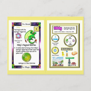 Periodic Table Dragon - Waterstof Kaart