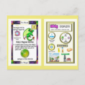 Periodic Table Dragon - Waterstof Kaart (Voorkant)