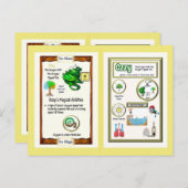 Periodic Table Dragon - Zuurstof Kaart (Voorkant / Achterkant)