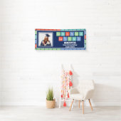 Periodic Table Elements 2025 Afstuderen Foto Spandoek (Insitu)