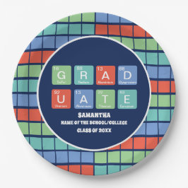 Periodic Table Elements Graduation Party Papieren Bordje