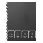Periodic Table GeNiUS notebook Notitieboek (Voorkant)