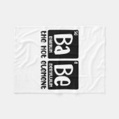 Periodic Table Of Babe The Hot Element Valentines  Fleece Deken (Voorkant (Horizontaal))