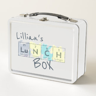 Periodic Table Science Kind Name Crayon "LuNCH"