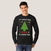 Periodic Table Tree Oh Chemistree Fun Chemistry Te T-shirt (Voorkant volledig)