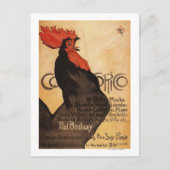 Periodicaal Poster voor promotie van Cocorico Roos Briefkaart (Voorkant)