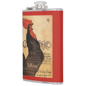 Periodicaal Poster voor promotie van Cocorico Roos Heupfles (Links)