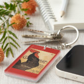 Periodicaal Poster voor promotie van Cocorico Roos Sleutelhanger (Voorkant Rechts)