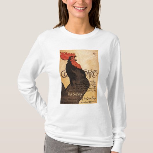 Periodicaal Poster voor promotie van Cocorico Roos T-shirt (Voorkant)