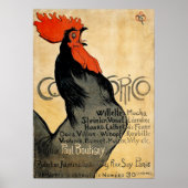 Periodical Cocorico Rooster Poster (Voorkant)