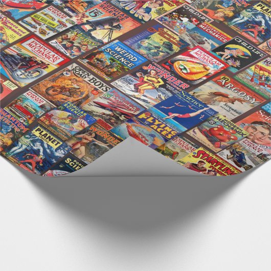 PERIODICALS, PULP MAGAZINES WRAPPINGPAPIER CADEAUPAPIER (Hoek)