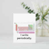 Periodiek Briefkaart (Staand voorkant)