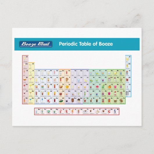 Periodiek Briefkaart van Booze (Voorkant)