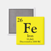 Periodiek ijzersysteem magneet (Voorkant / Achterkant)
