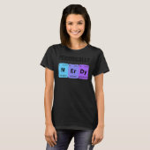 Periodiek ingenieur chemie-liefdesstudent t-shirt (Voorkant volledig)