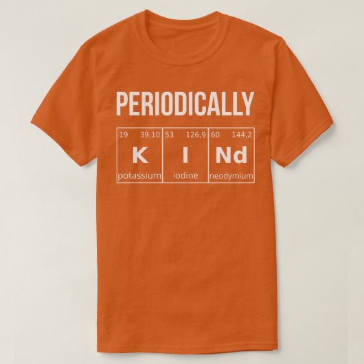 Periodiek Kind I T-shirt (Design voorkant)