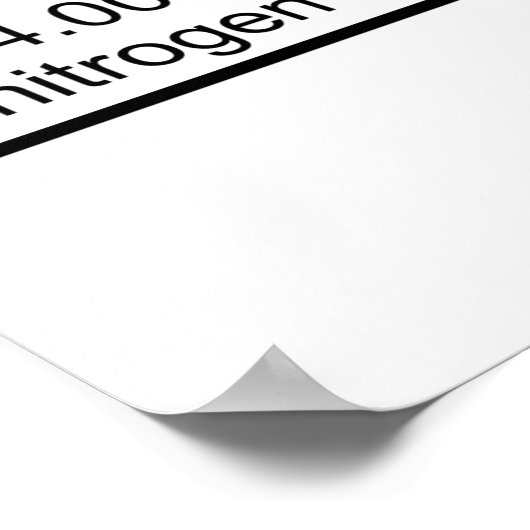 Periodiek Nerdy Element Symbolen Poster (Hoek)