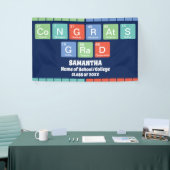 Periodiek overzicht 2025 Afstuderen congrats Spandoek (Beurs)