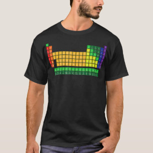Periodiek overzicht van de elementen t-shirt