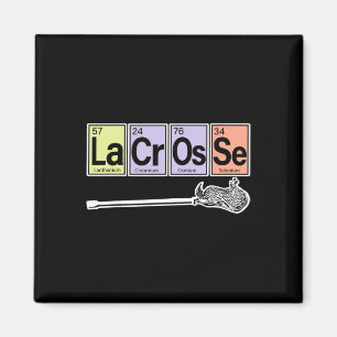 Periodiek overzicht van elementen - Lacrosse Playe Magneet
