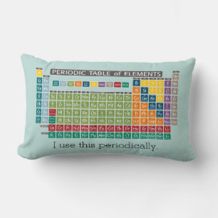 Periodiek periodiek periodieke lijst van elementen kussen