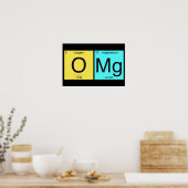 Periodiek Poster Tafel OMG (Keuken)