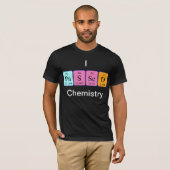 Periodiek shirt met gereguleerde scheikunde (Voorkant volledig)