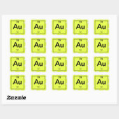 Periodiek Sticker - Goud (Vel)