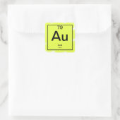 Periodiek Sticker - Goud (Tas)