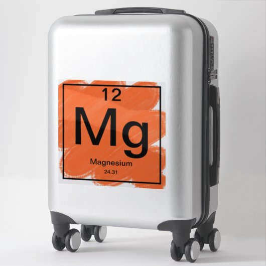Periodiek Sticker - Magnesium (Koffer)