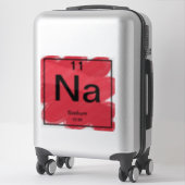 Periodiek Sticker - Natrium (Koffer)