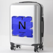 Periodiek Sticker - Stikstof (Koffer)