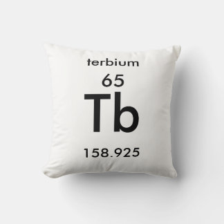Periodiek systeem 65 Terbium Kussen