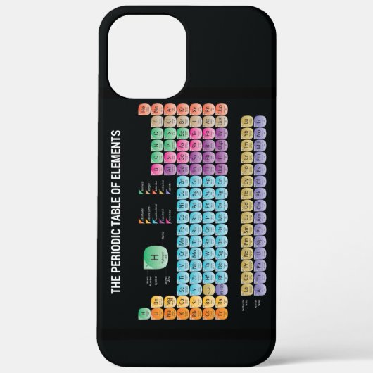Periodiek systeem der elementen Case-Mate iPhone case (Achterkant)