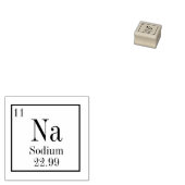 Periodiek Systeem Element Stempel- Natrium Rubberstempel (Gestempeld)
