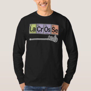 Periodiek Systeem Lacrosse Speler Sport T-shirt