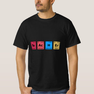Periodiek Systeem Leraar T-shirt