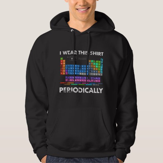 Periodiek Systeem Scheikunde Hoodie (Voorkant)