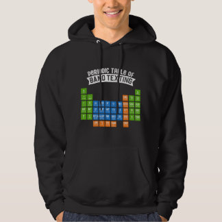 Periodiek Systeem van Band Teksten Marching Band S Hoodie