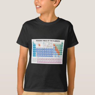 Periodiek Systeem Van Elementen Volledig Bijgewerk T-shirt