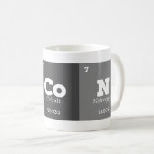 periodiek systeem voor chemische elementen van lev koffiemok (Voorkant rechts)