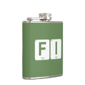 Periodiek systeem voor financiële onafhankelijkhei heupfles (Rechts)