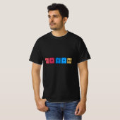Periodiek systeem zonder spam t-shirt (Voorkant volledig)