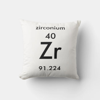 Periodiek Tabel 40 Zirkoniumkussen Kussen
