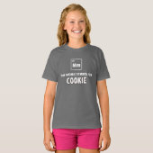 Periodiek Tabel MM Element van Cookie T-shirt (Voorkant volledig)