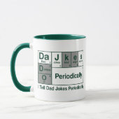 Periodiek Tafel Dad Jokes Mok (Links)
