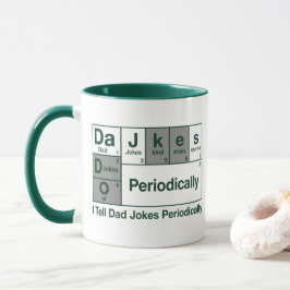 Periodiek Tafel Dad Jokes Mok