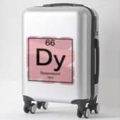 Periodiek Tafel Sticker - Dysprosium (Koffer)